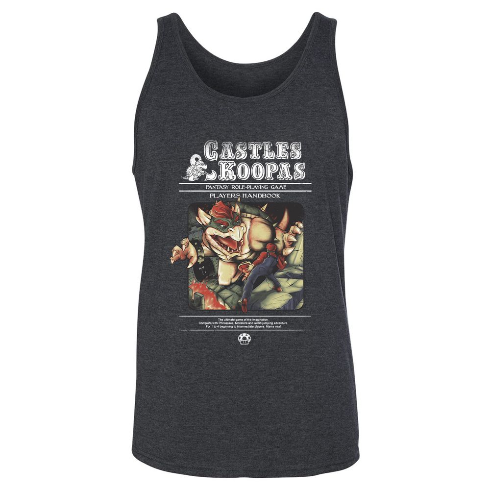 Unisex Jersey Tank - GWDSK33Z - Dark Grey Heather - 6