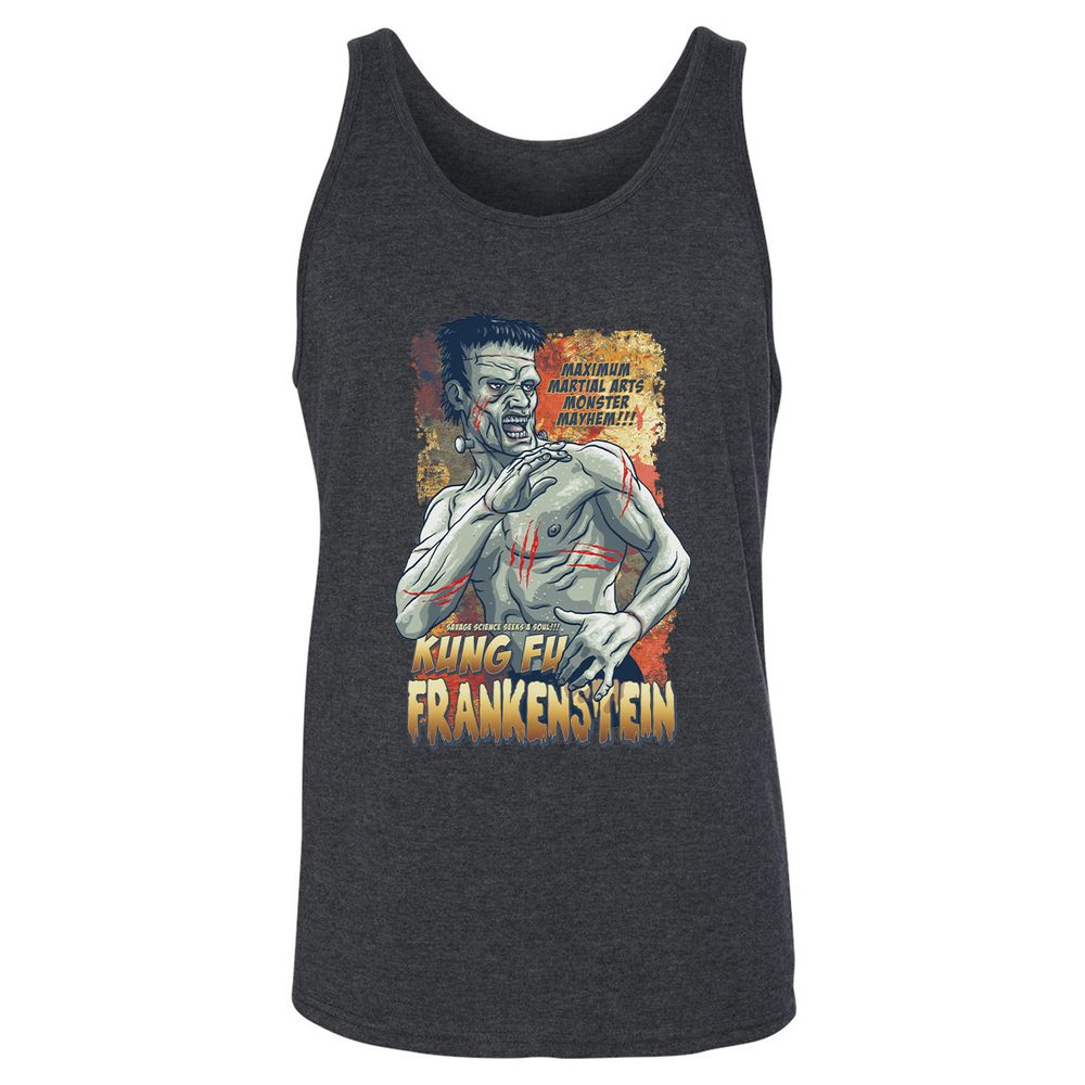 Unisex Jersey Tank - 9FFB2922 - Dark Grey Heather - 6