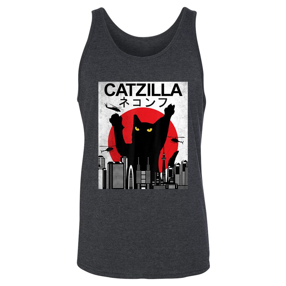 Unisex Jersey Tank - 3NLTUCGA - Dark Grey Heather - 6