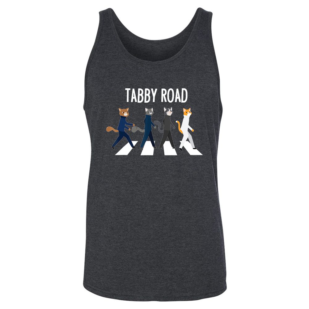 Unisex Jersey Tank - 8JA4WNXR - Dark Grey Heather - 6