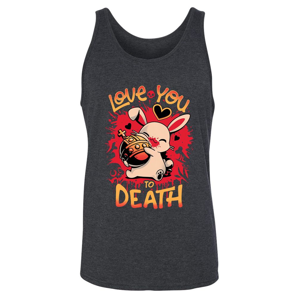 Unisex Jersey Tank - NHAGY1WG - Dark Grey Heather - 6