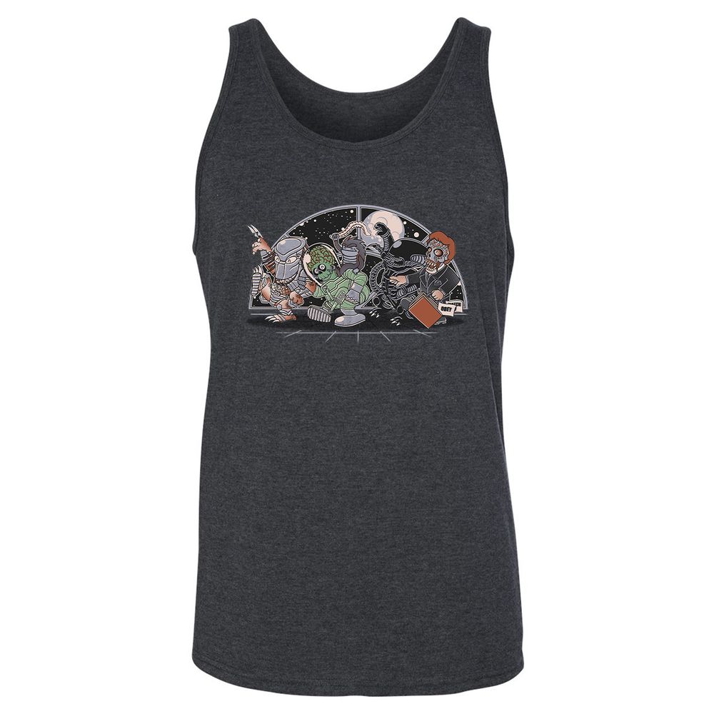 Unisex Jersey Tank - 68H65DQ9 - Dark Grey Heather - 6