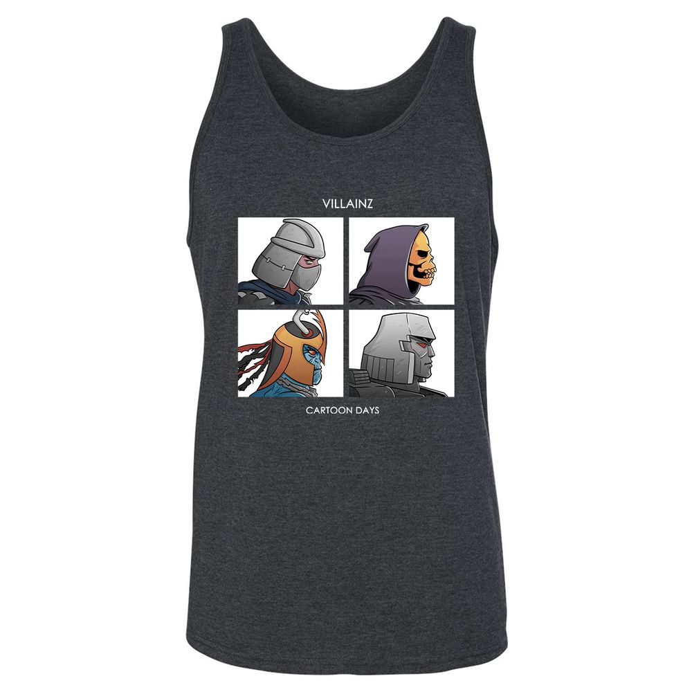 Unisex Jersey Tank - ENQYGB1R - Dark Grey Heather - 6
