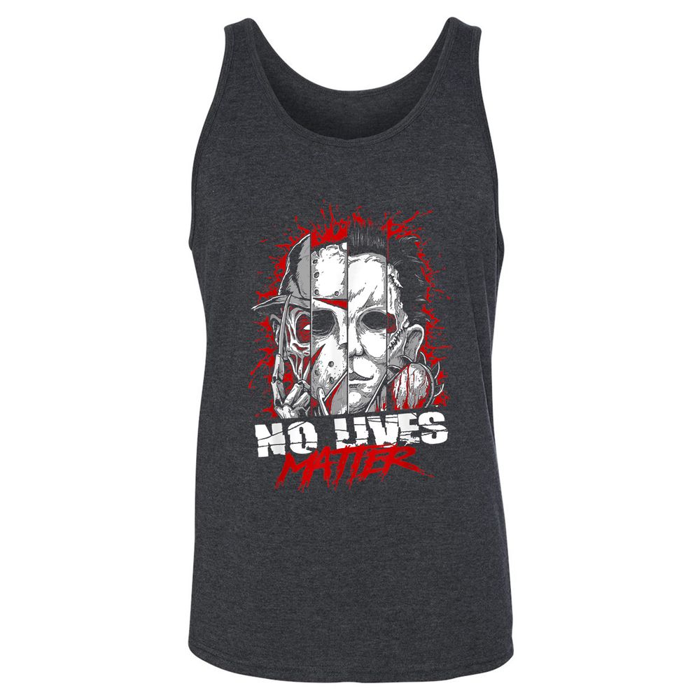 Unisex Jersey Tank - JN2LDGMD - Dark Grey Heather - 6