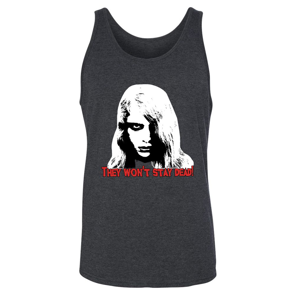 Unisex Jersey Tank - TGRFUJCJ - Dark Grey Heather - 6