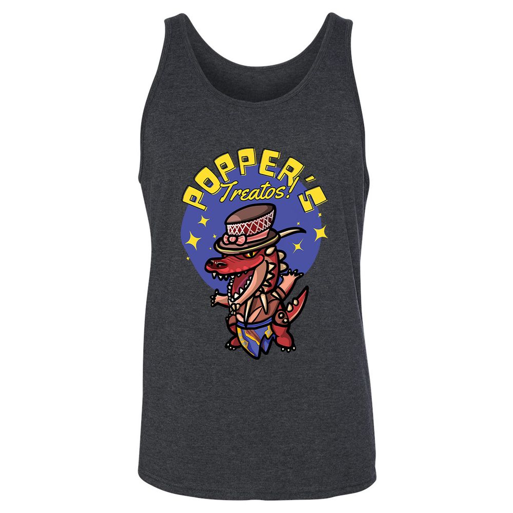 Unisex Jersey Tank - VE2RD9BD - Dark Grey Heather - 6