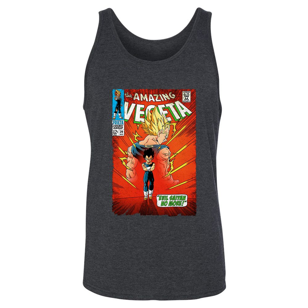 Unisex Jersey Tank - W6UNK4HK - Dark Grey Heather - 6