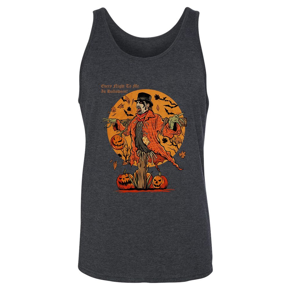 Unisex Jersey Tank - CMHJE4MT - Dark Grey Heather - 6