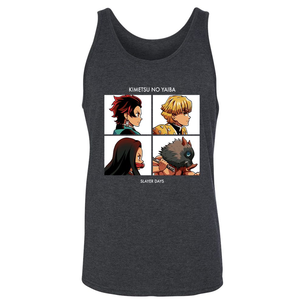Unisex Jersey Tank - LYYJPY1N - Dark Grey Heather - 6