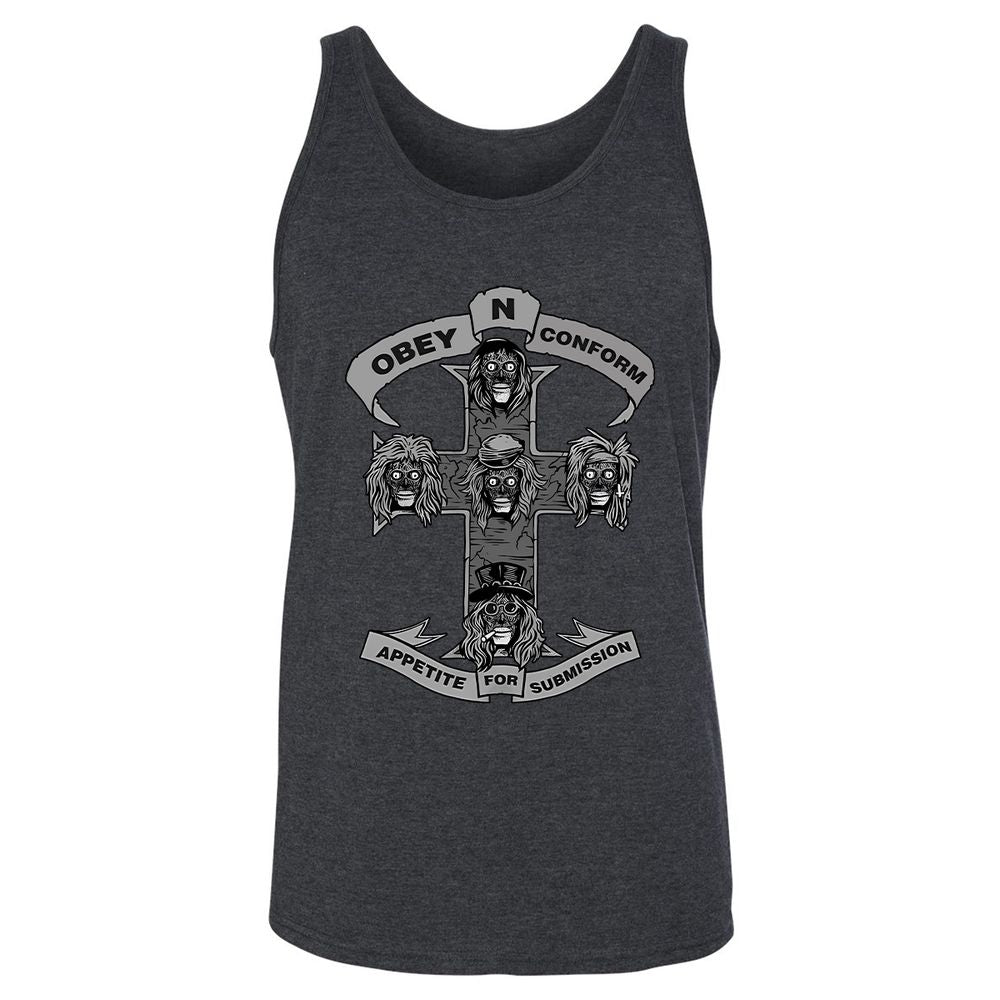 Unisex Jersey Tank - K5X6NM68 - Dark Grey Heather - 6