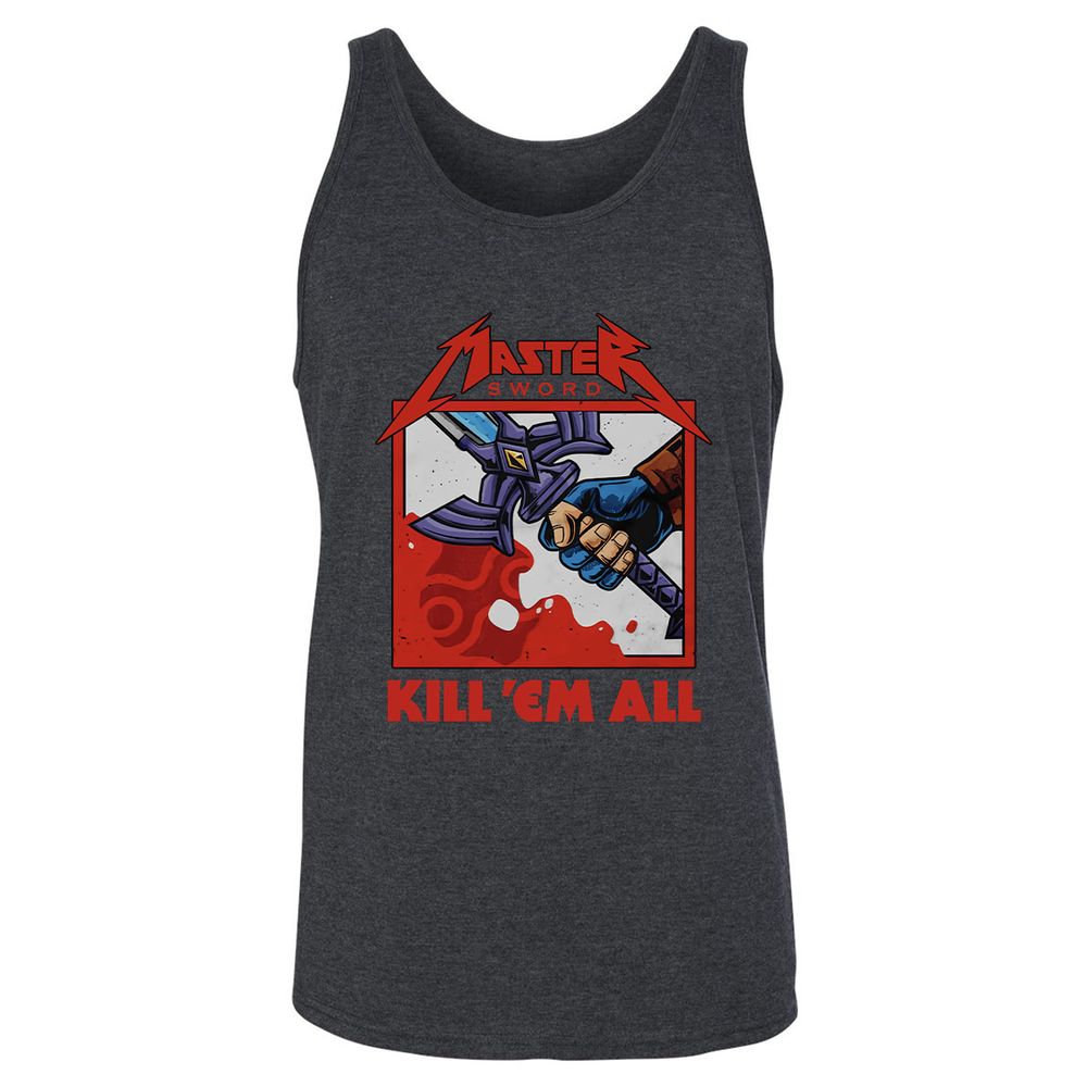 Unisex Jersey Tank - 5DFYA7MQ - Dark Grey Heather - 6