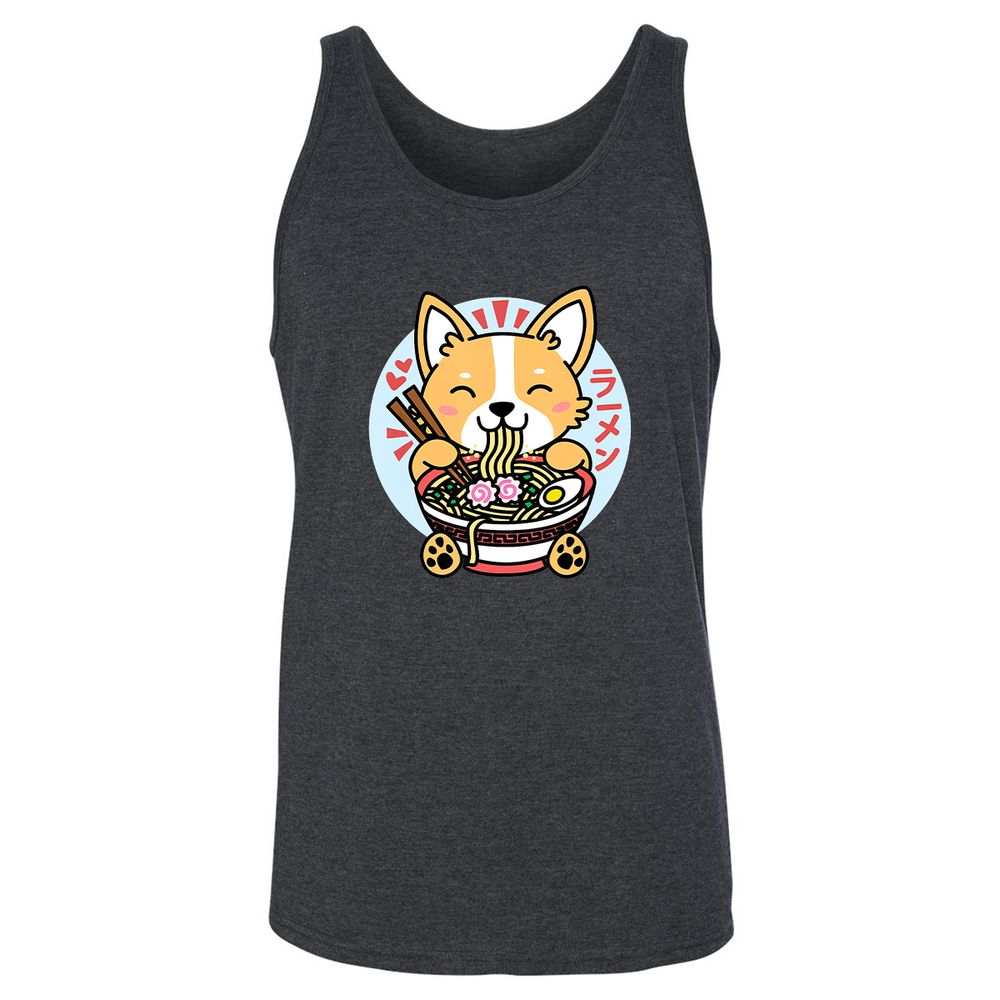 Unisex Jersey Tank - WSKQQU7X - Dark Grey Heather - 6