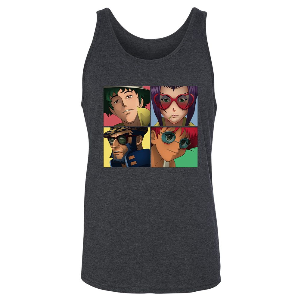 Unisex Jersey Tank - TJ1DN88W - Dark Grey Heather - 6
