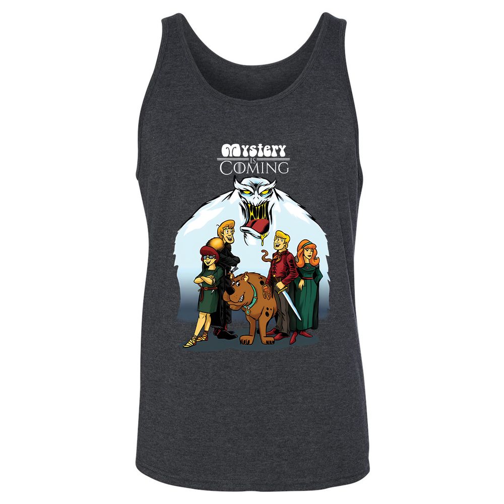 Unisex Jersey Tank - 12MJK8GX - Dark Grey Heather - 6
