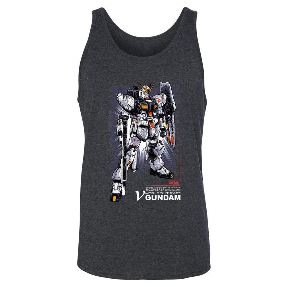 Unisex Jersey Tank - ADGZDCJ3 - Dark Grey Heather - 6