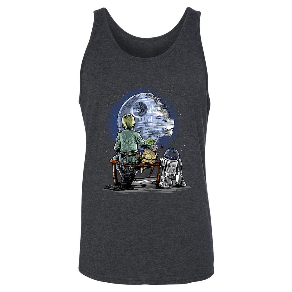 Unisex Jersey Tank - UM3WH9AL - Dark Grey Heather - 6