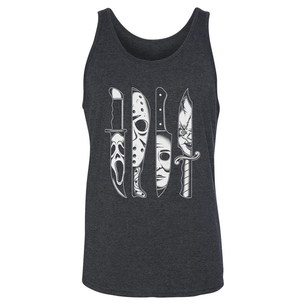 Unisex Jersey Tank - MHXLC8CH - Dark Grey Heather - 6