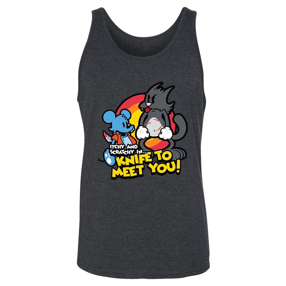 Unisex Jersey Tank - 1FMU3YKY - Dark Grey Heather - 6