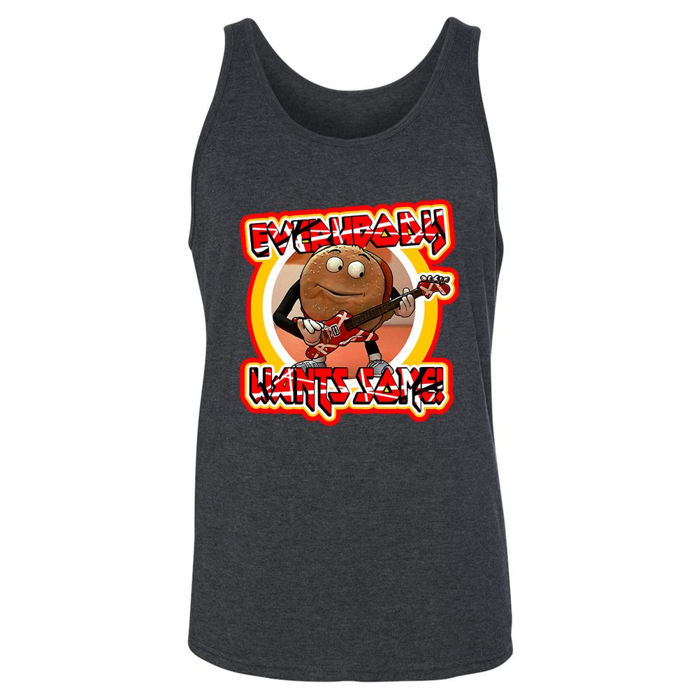 Unisex Jersey Tank - R6UYMU96 - Dark Grey Heather - 6