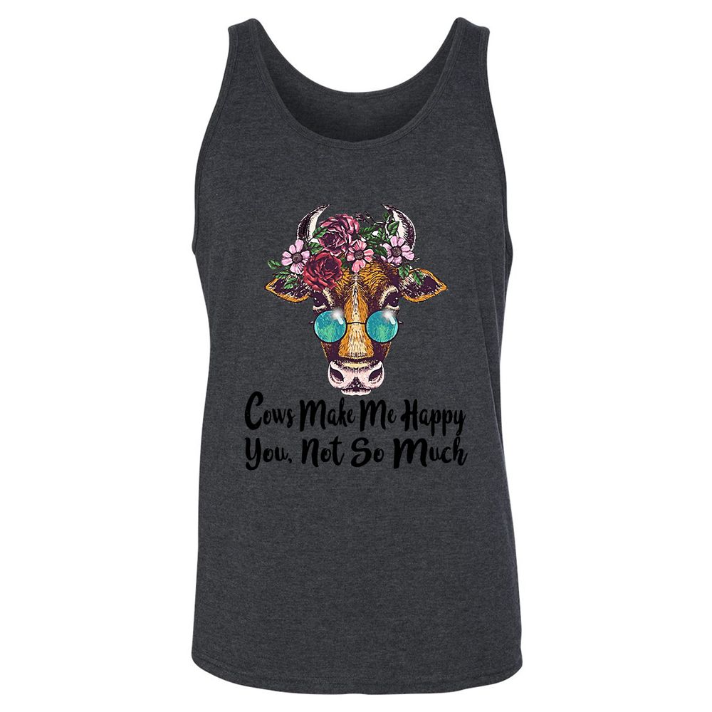 Unisex Jersey Tank - DNBLM7TP - Dark Grey Heather - 6