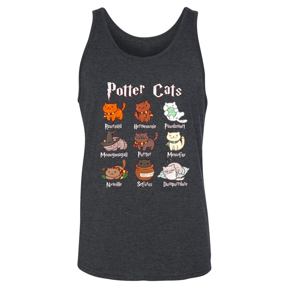 Unisex Jersey Tank - BB9BL2C9 - Dark Grey Heather - 6