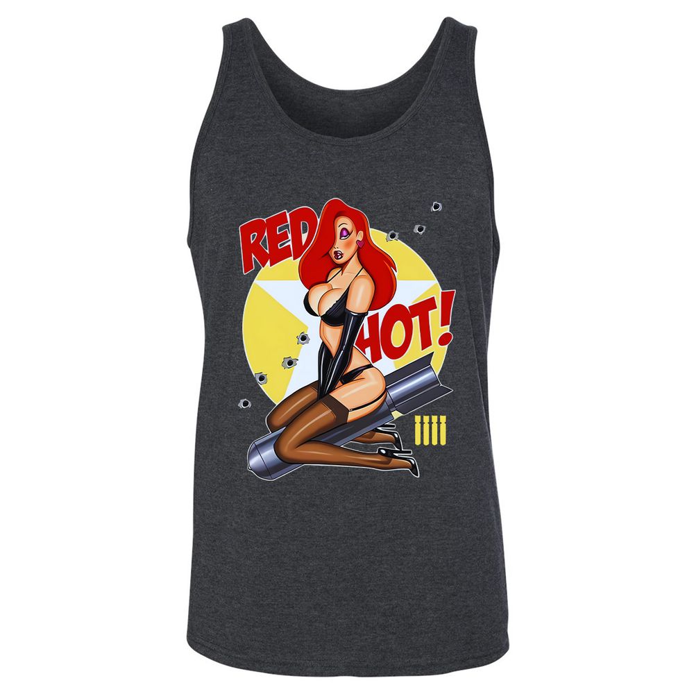 Unisex Jersey Tank - F24L4DV2 - Dark Grey Heather - 6