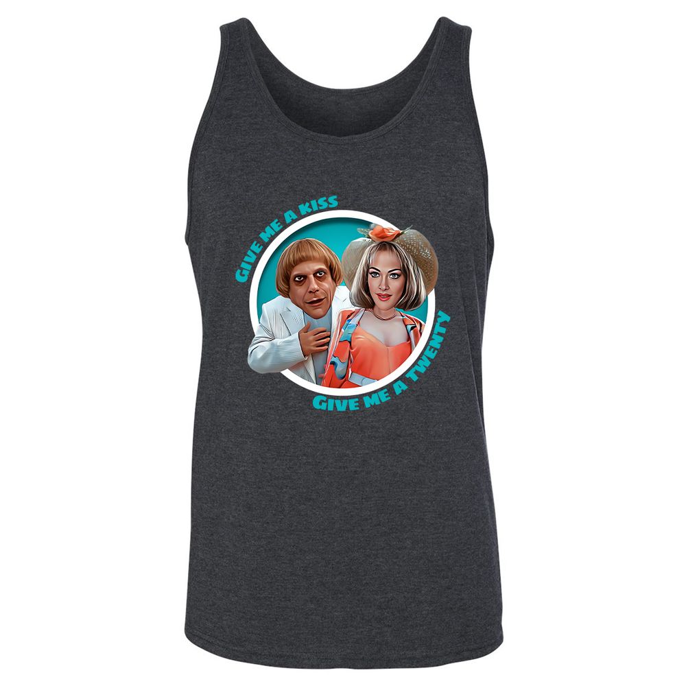Unisex Jersey Tank - 1PE6K3GR - Dark Grey Heather - 6