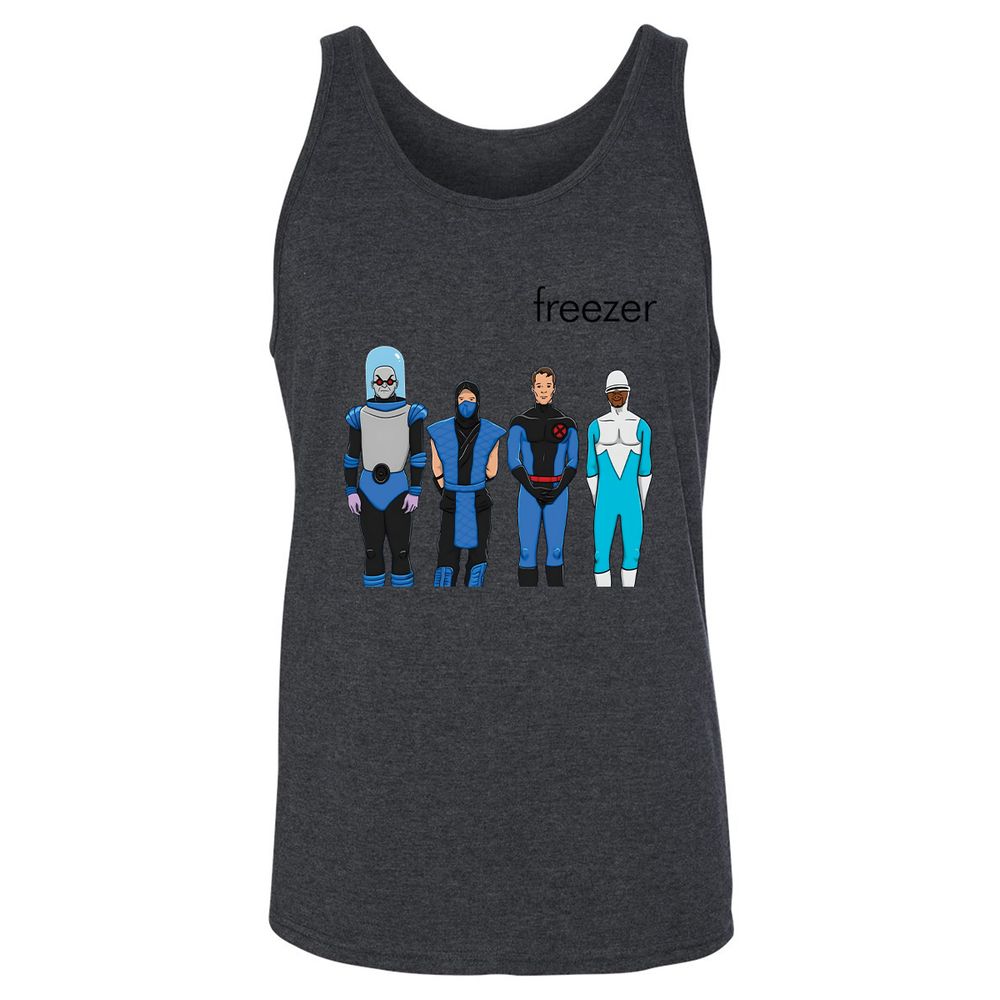 Unisex Jersey Tank - 6AVPZRD8 - Dark Grey Heather - 6