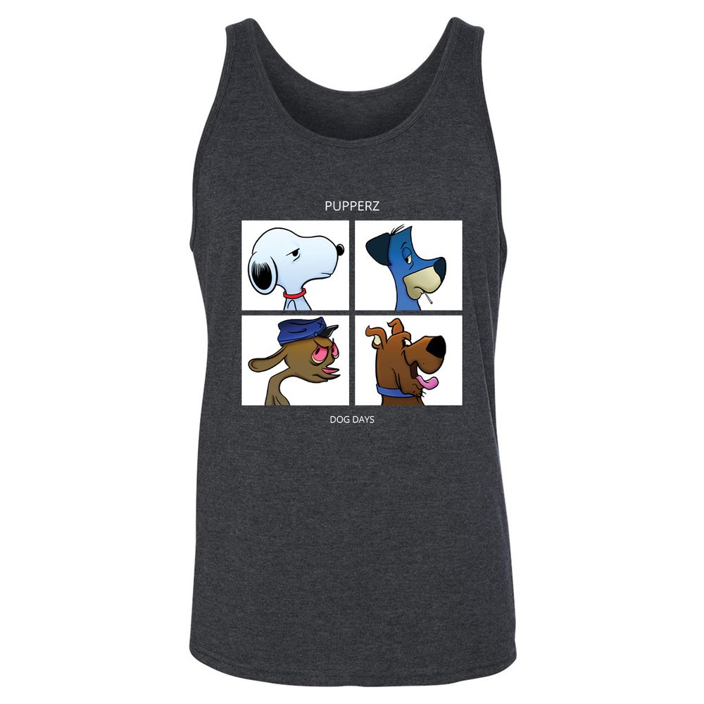 Unisex Jersey Tank - G975XJZA - Dark Grey Heather - 6