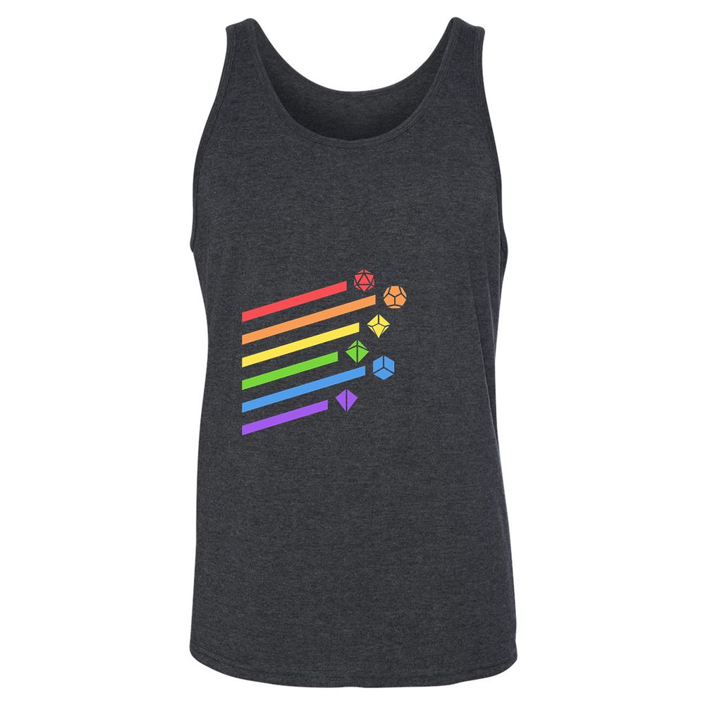 Unisex Jersey Tank - YB5BN3X2 - Dark Grey Heather - 6