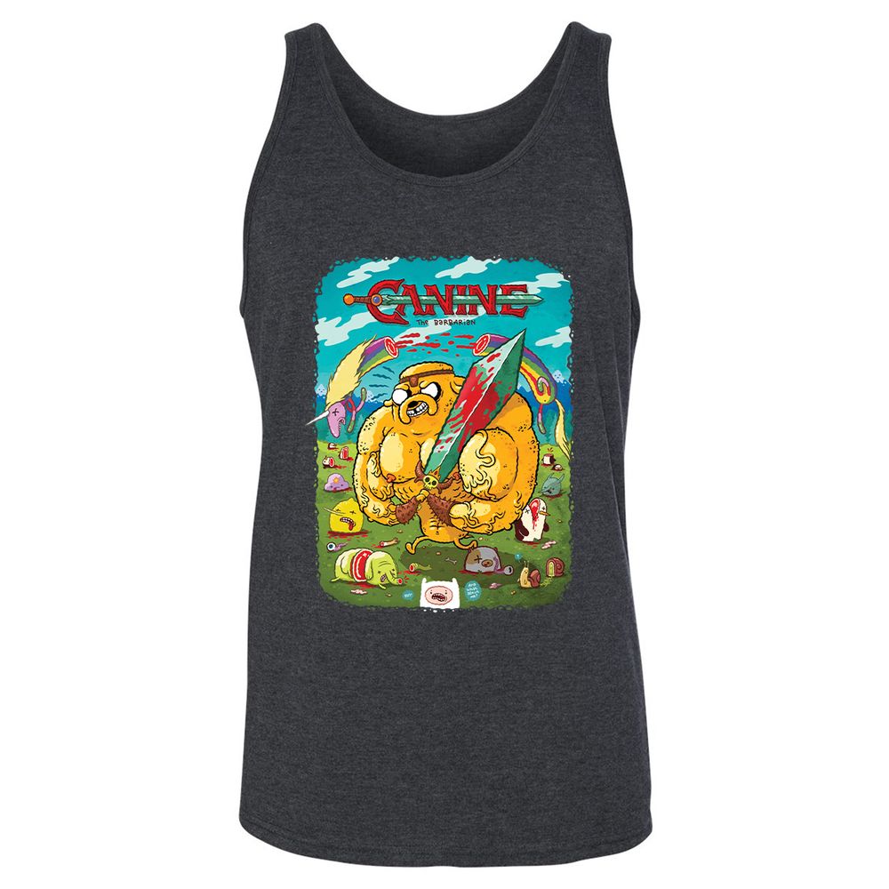 Unisex Jersey Tank - K4ADEDX6 - Dark Grey Heather - 6