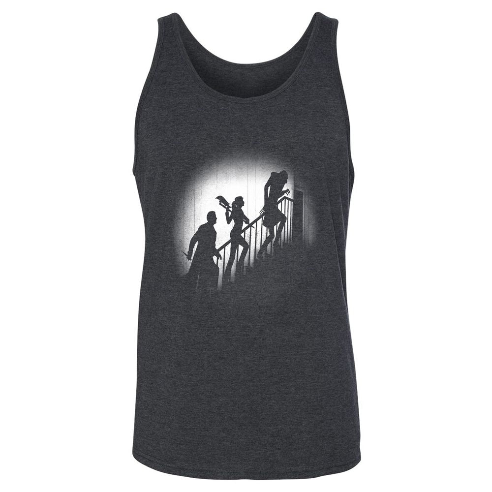 Unisex Jersey Tank - JLVQ57MT - Dark Grey Heather - 6