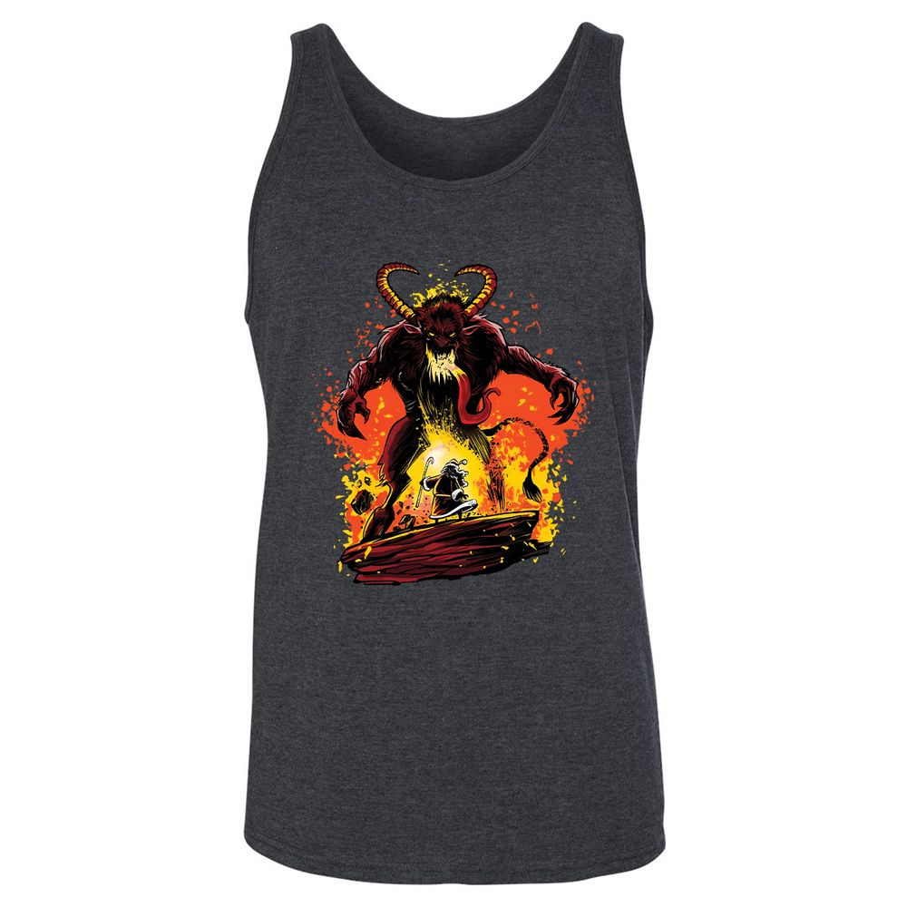 Unisex Jersey Tank - 9DMWQJN1 - Dark Grey Heather - 6