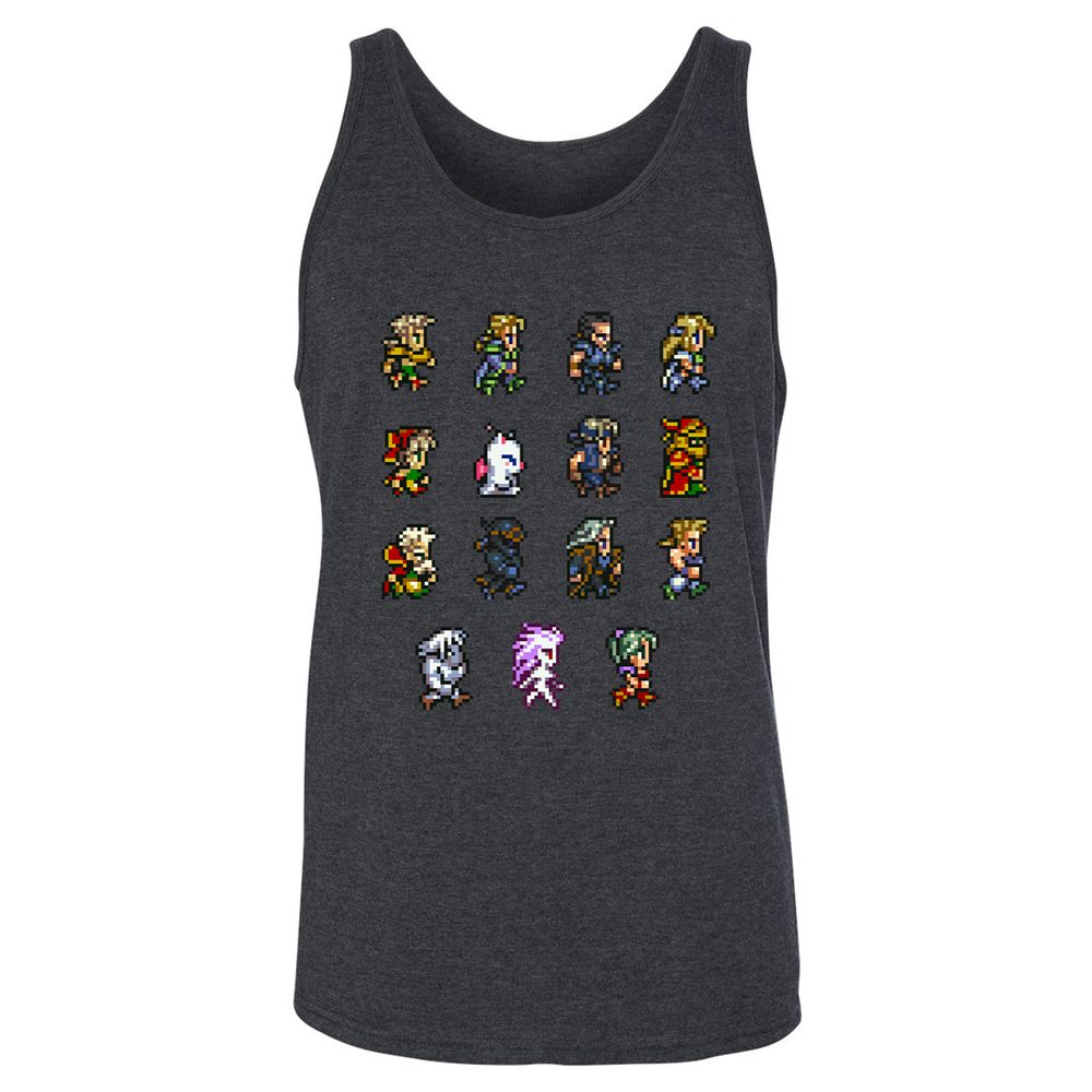 Unisex Jersey Tank - SDHARRUR - Dark Grey Heather - 6