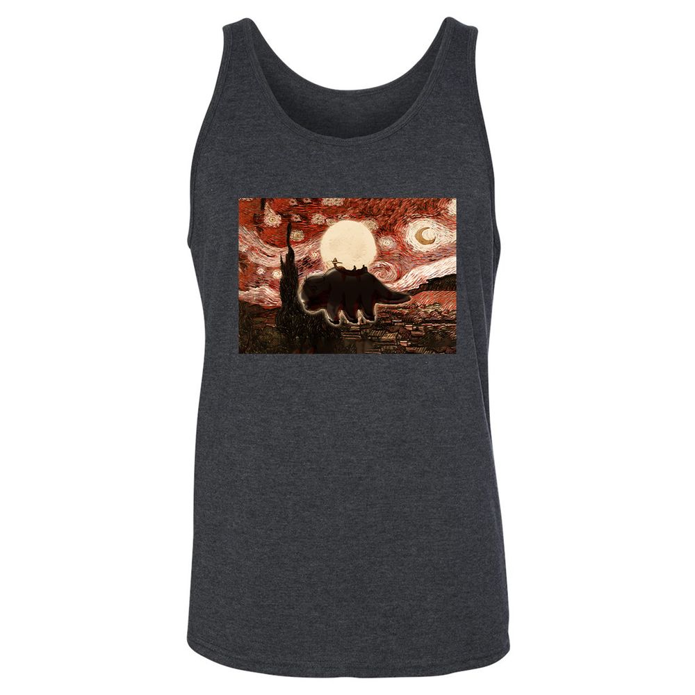 Unisex Jersey Tank - QLCYV8T3 - Dark Grey Heather - 6