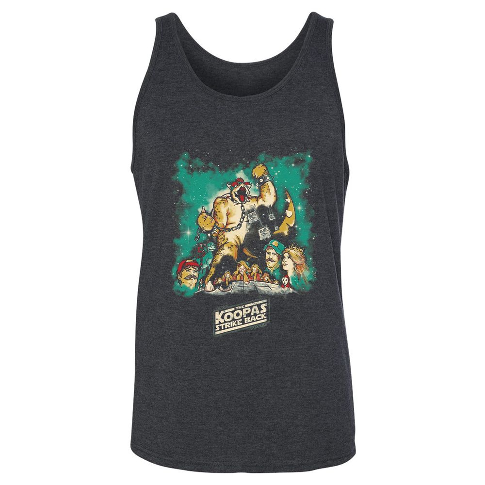 Unisex Jersey Tank - 4QTYW4KX - Dark Grey Heather - 6