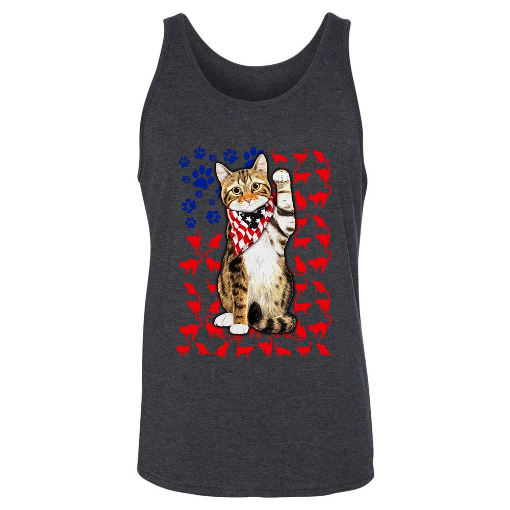 Unisex Jersey Tank - 6HR8U9J6 - Dark Grey Heather - 6