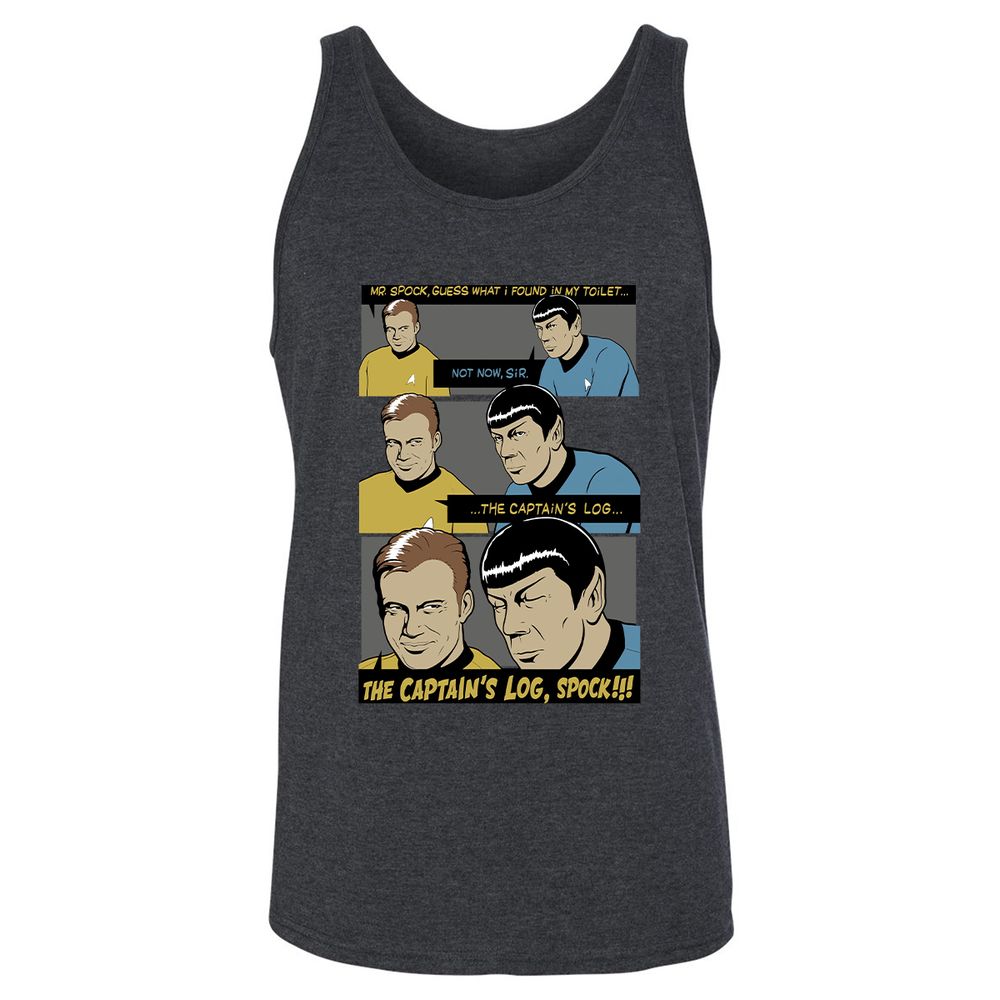 Unisex Jersey Tank - 1TUNRE61 - Dark Grey Heather - 6