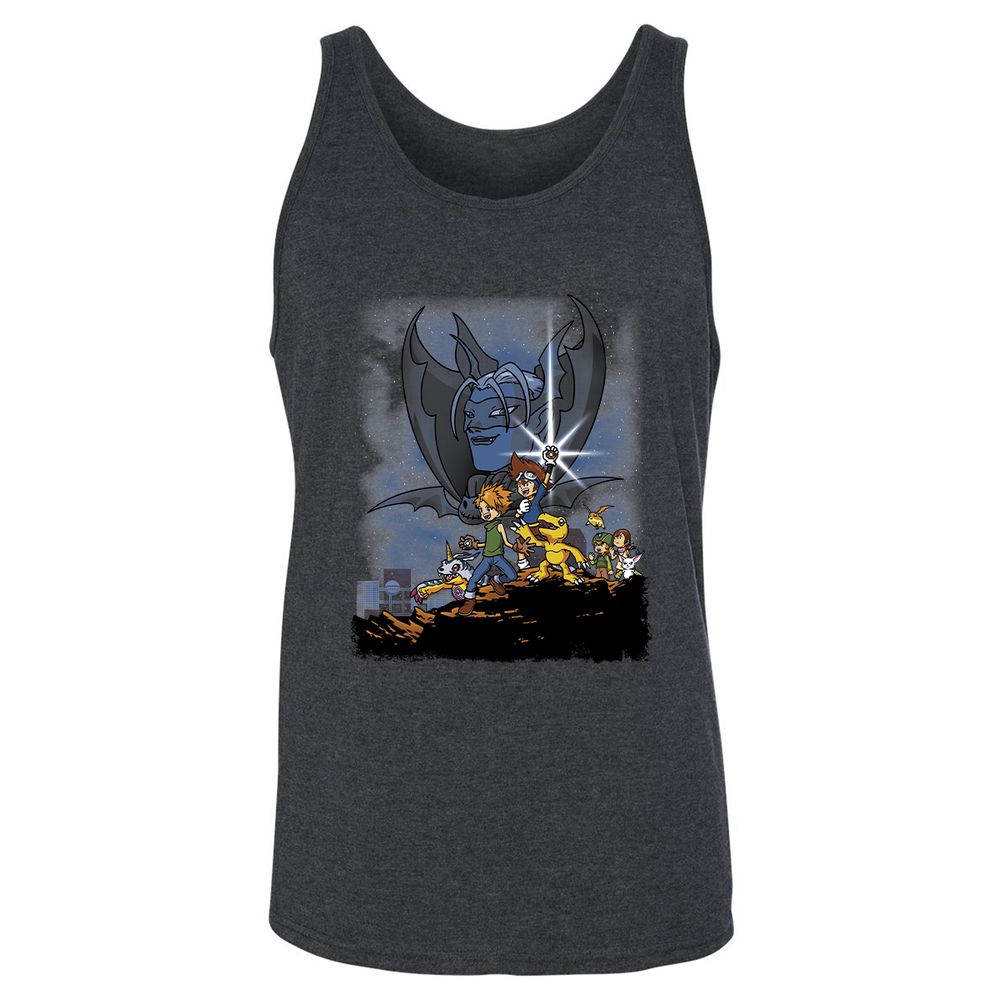 Unisex Jersey Tank - E3UF9U59 - Dark Grey Heather - 6