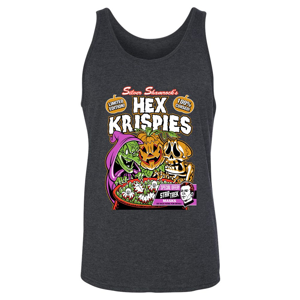 Unisex Jersey Tank - C8MNU3AF - Dark Grey Heather - 6