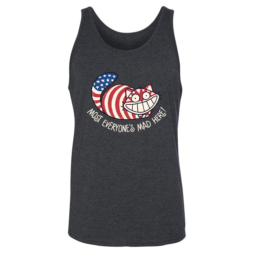 Unisex Jersey Tank - 38RY9T1H - Dark Grey Heather - 6