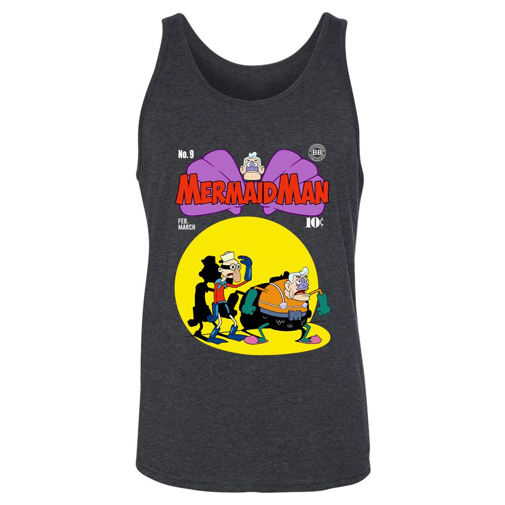 Unisex Jersey Tank - SYAFMCVD - Dark Grey Heather - 6