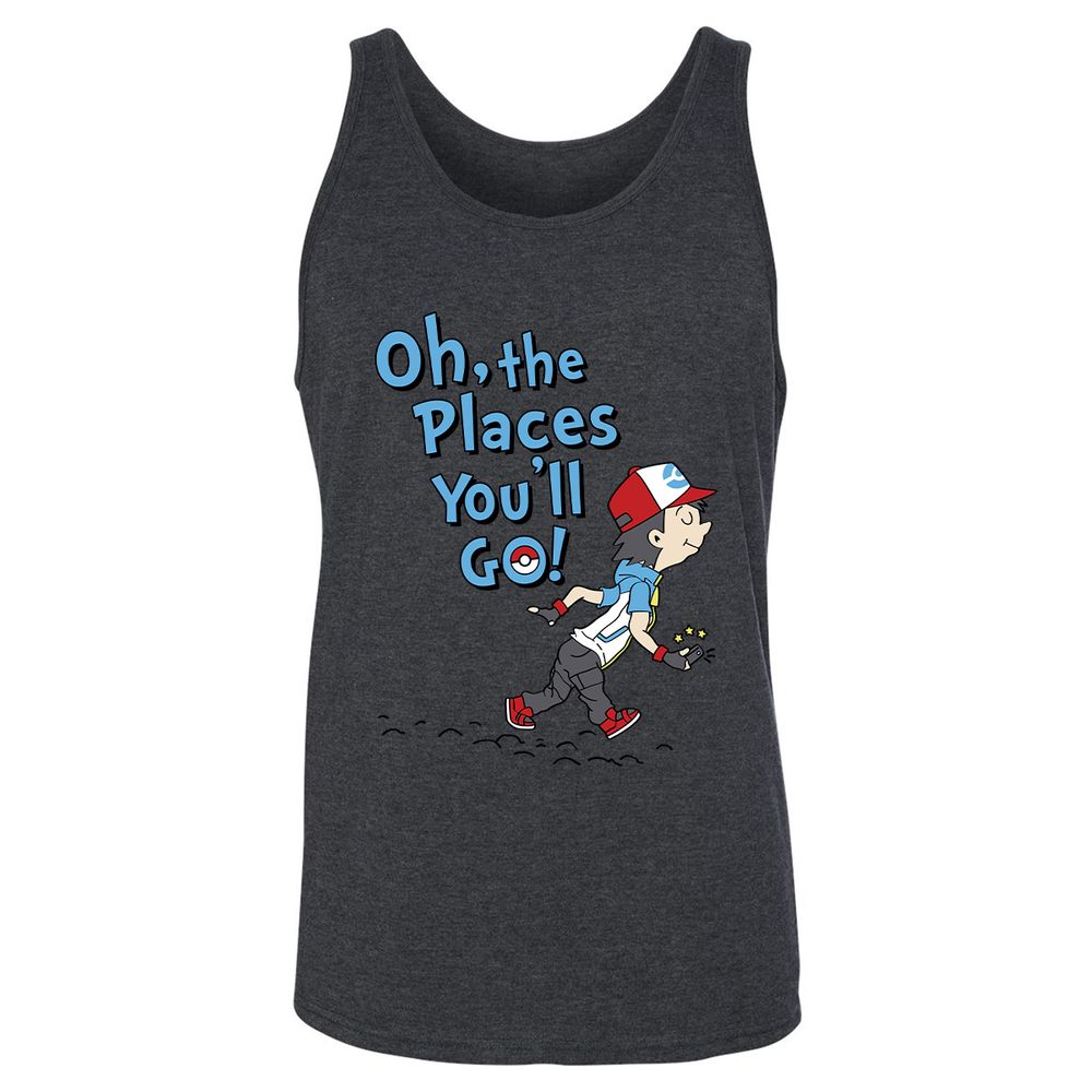 Unisex Jersey Tank - QJAWK1KG - Dark Grey Heather - 6