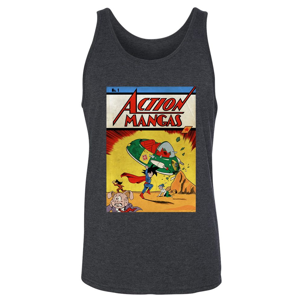 Unisex Jersey Tank - PF2T4JEC - Dark Grey Heather - 6