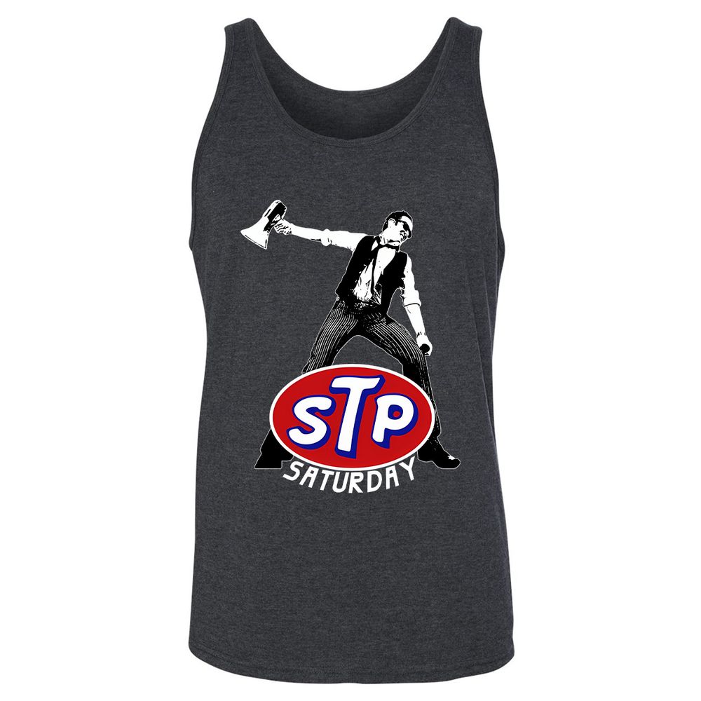 Unisex Jersey Tank - BL46XGEB - Dark Grey Heather - 6