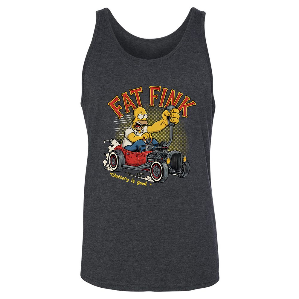 Unisex Jersey Tank - RTY3ER3Z - Dark Grey Heather - 6