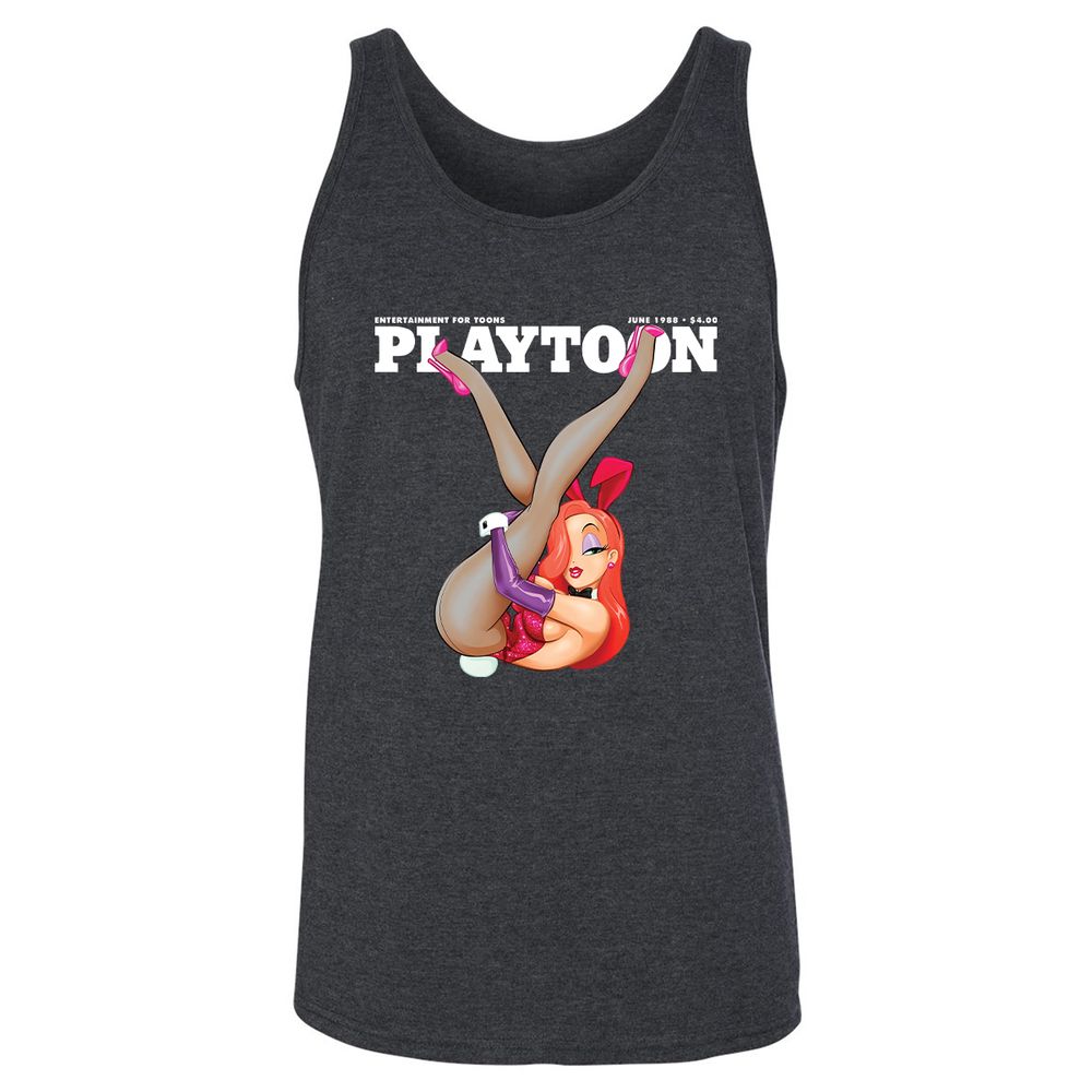 Unisex Jersey Tank - XXNF9W6J - Dark Grey Heather - 6