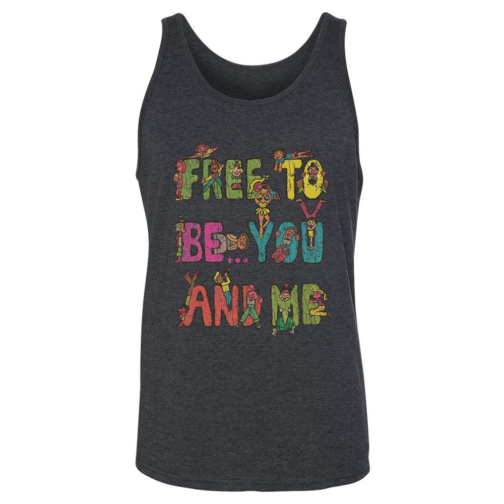 Unisex Jersey Tank - Y3MG7T4N - Dark Grey Heather - 6