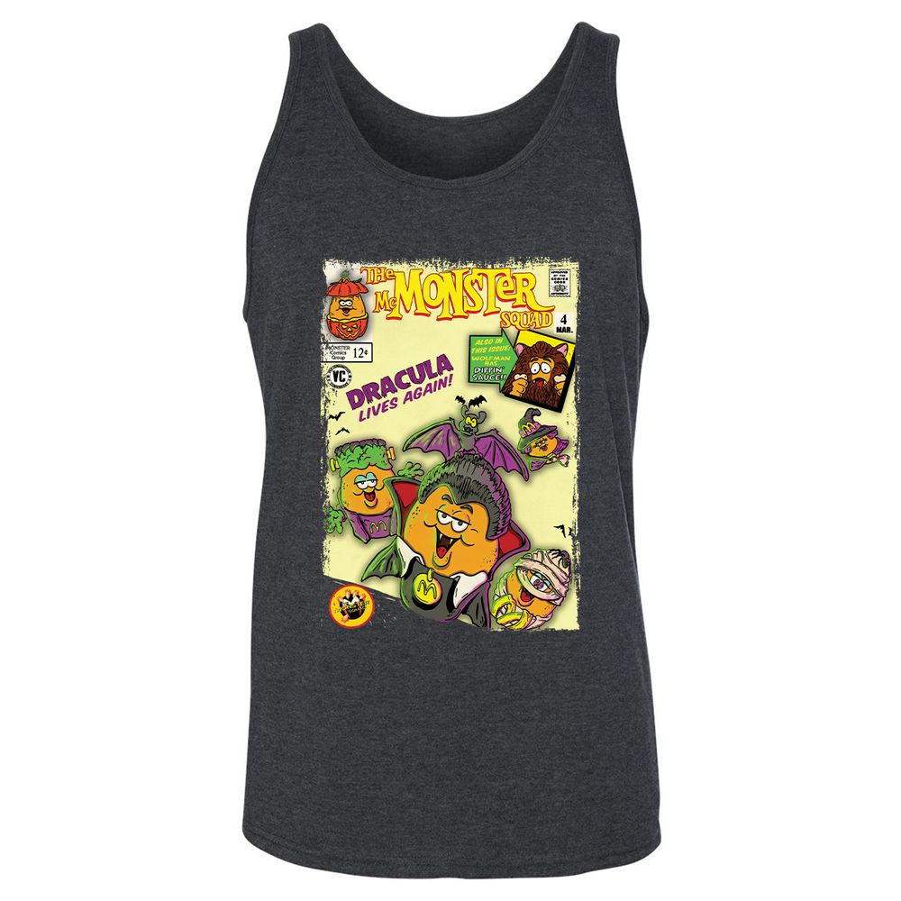 Unisex Jersey Tank - VGA6DZ91 - Dark Grey Heather - 6