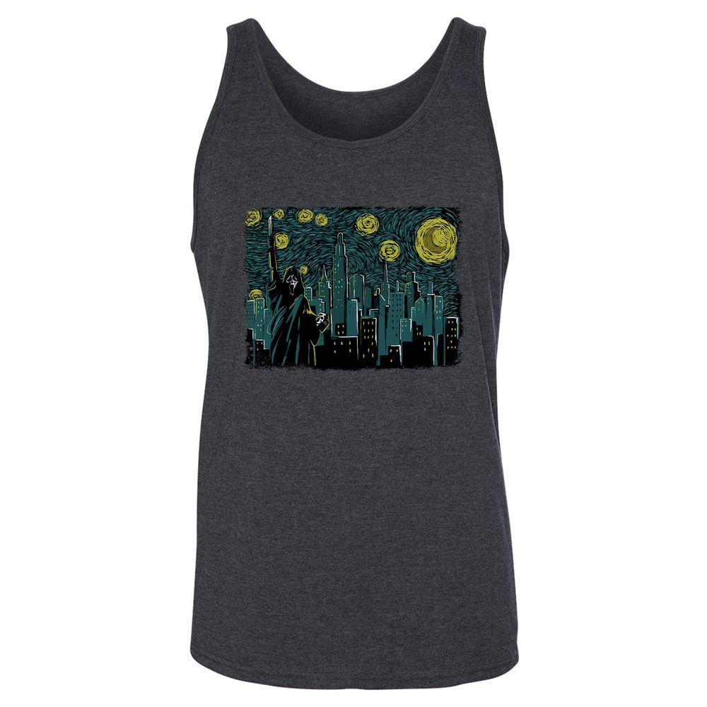 Unisex Jersey Tank - 4U8X2FQW - Dark Grey Heather - 6